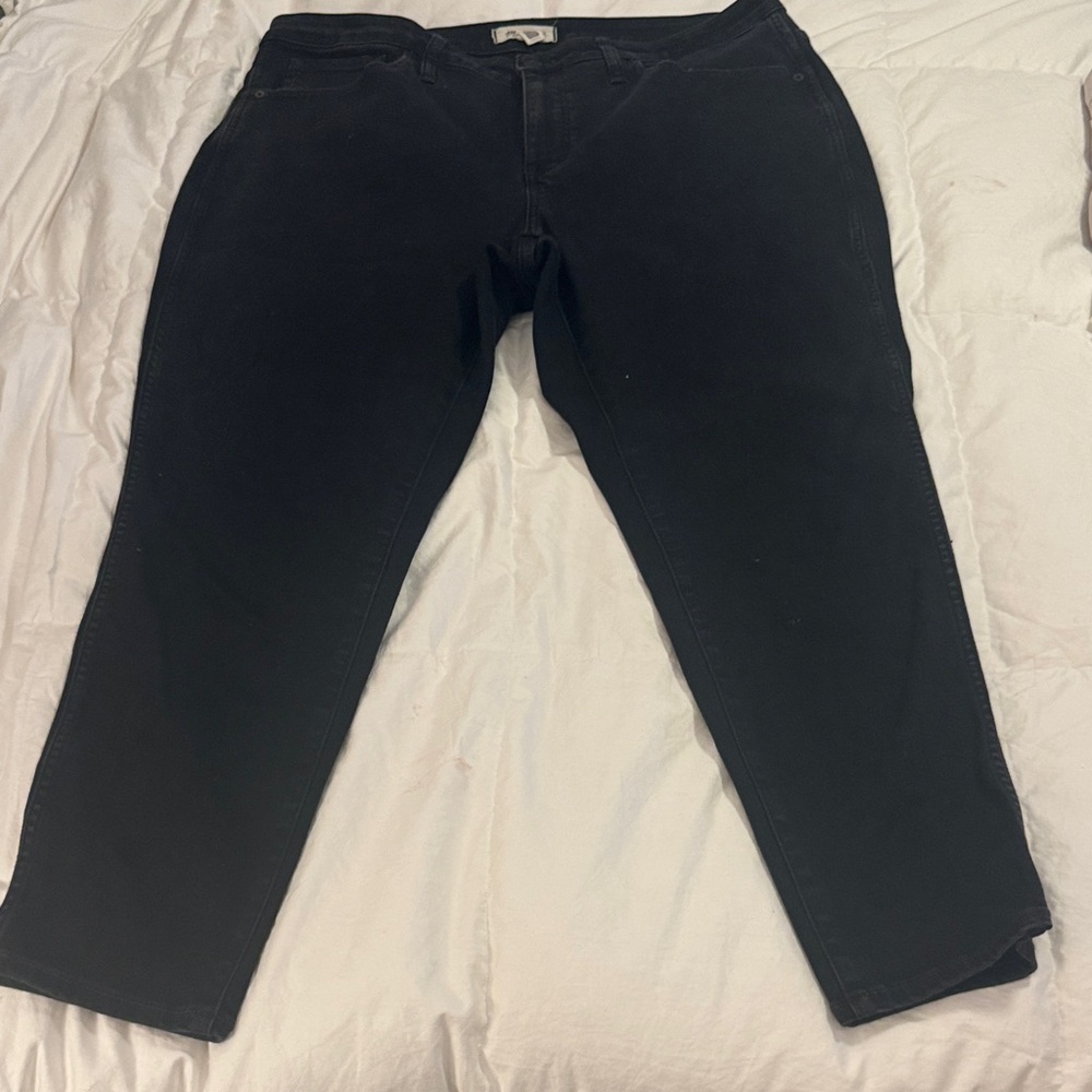 Madewell Black Ankle & Cropped Jeans